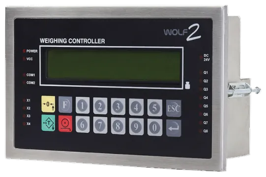 WOLF 2, Tartım ve dozajlama indikatörü